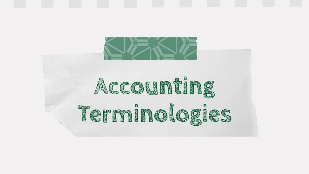 Accounting Terminologies