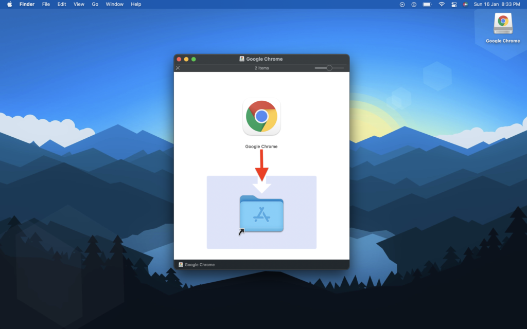 How To Install Chrome On A Mac step 6