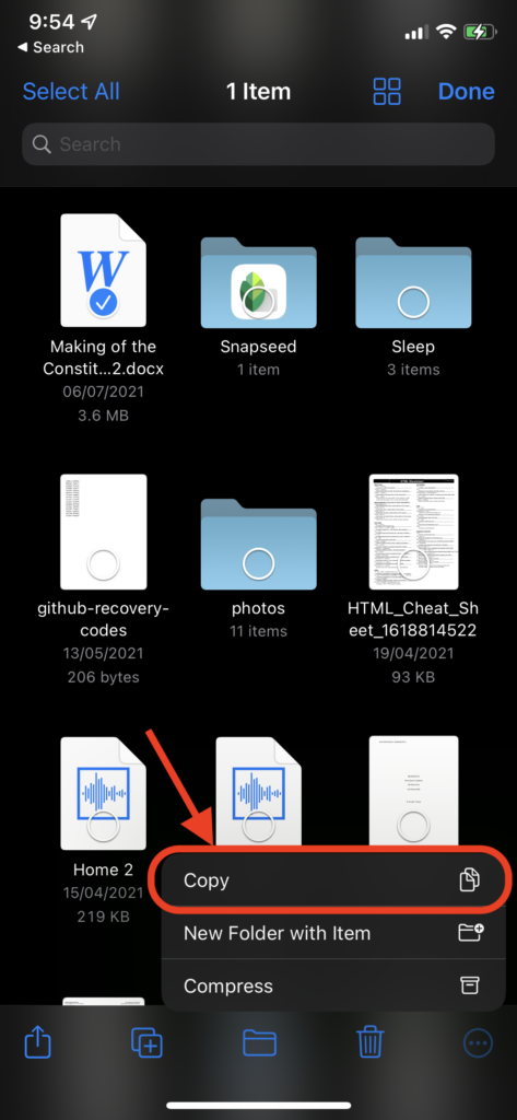 How To Sync Documents From iPhone to Other Devices step 6