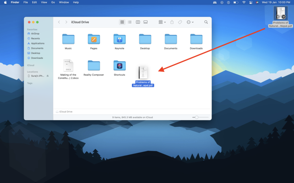 How to Sync Files and Documents from Mac to Other Devices step 3