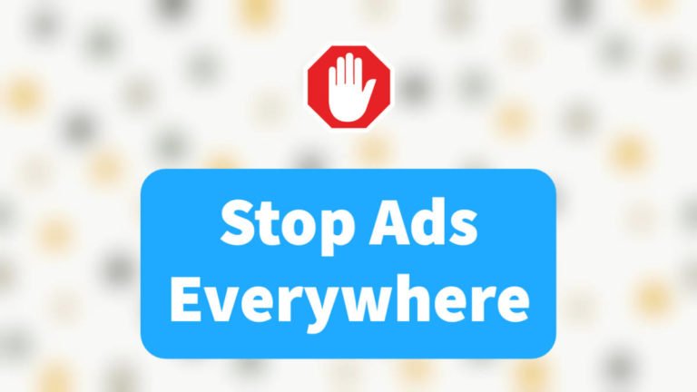Stop Ads Everywhere