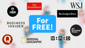 How To Read Wall Street Journal, NY Times, etc For FREE