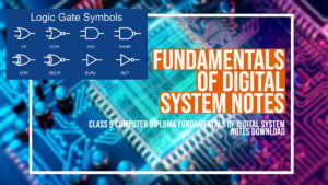 Fundamentals of Digital System Notes