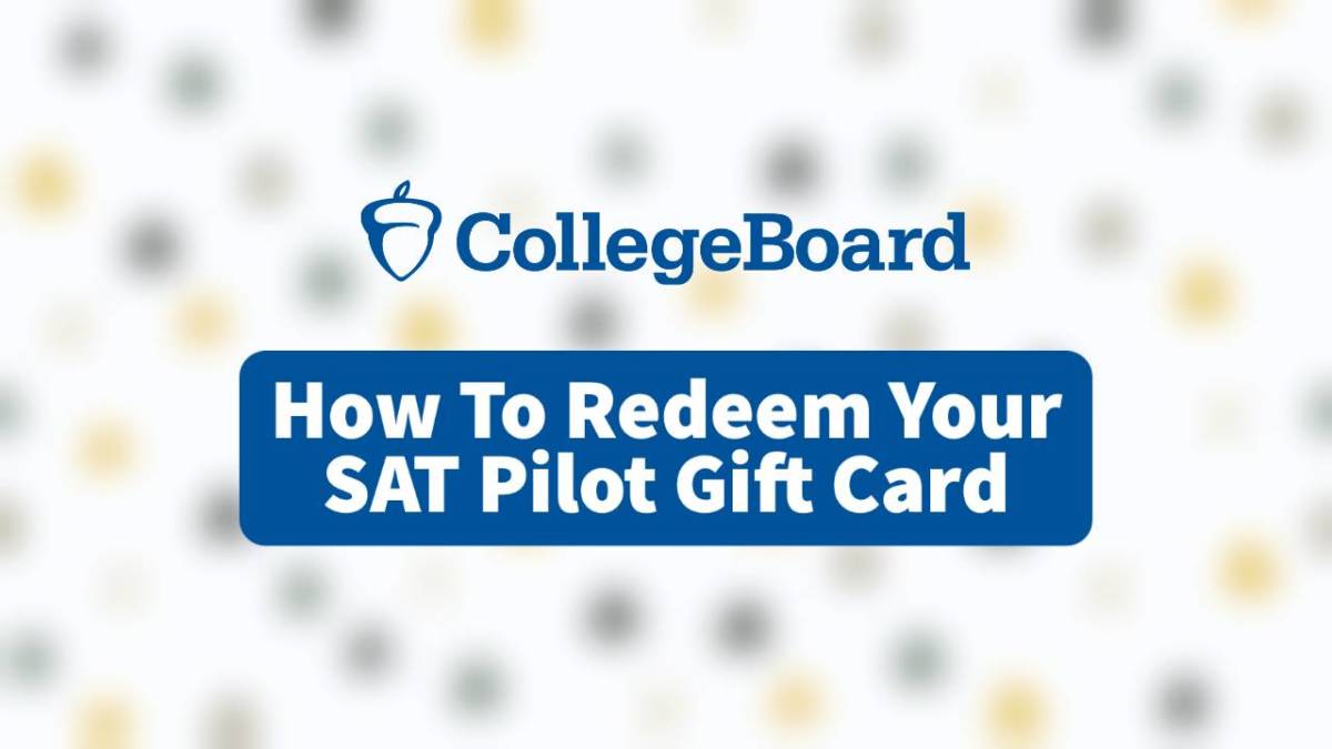 How To Redeem Your SAT Pilot Gift Card