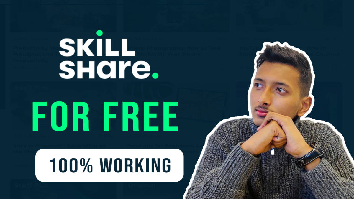 Skillshare for FREE