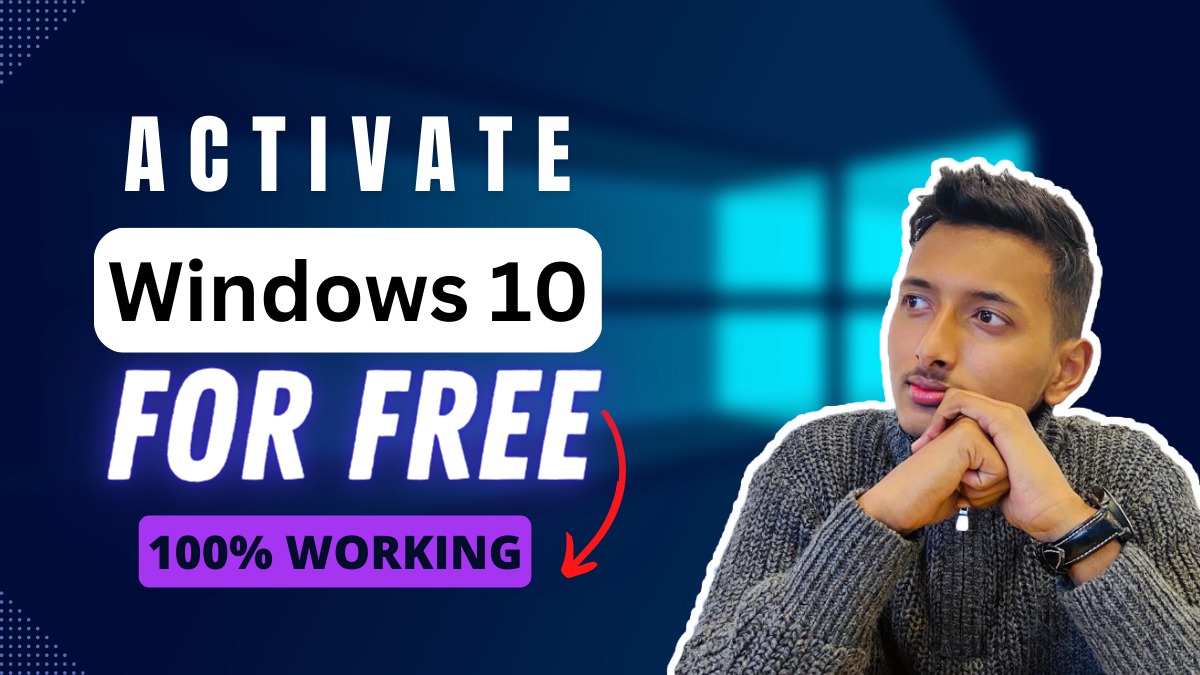 How to Activate Windows 10 for FREE 2024
