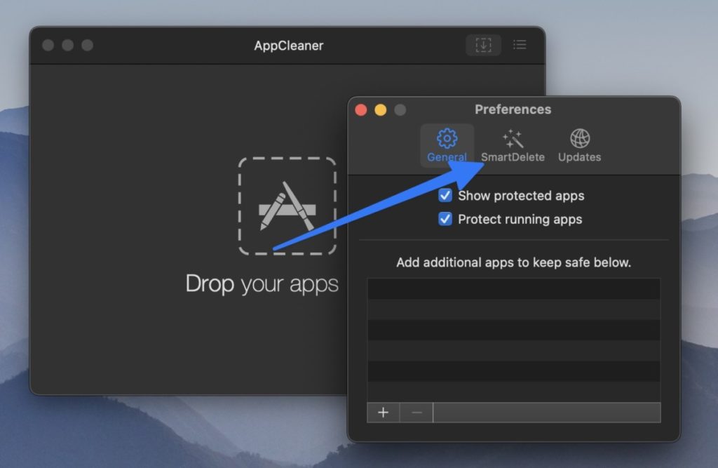 Uninstall an App from Your Mac Click on SmartDelete
