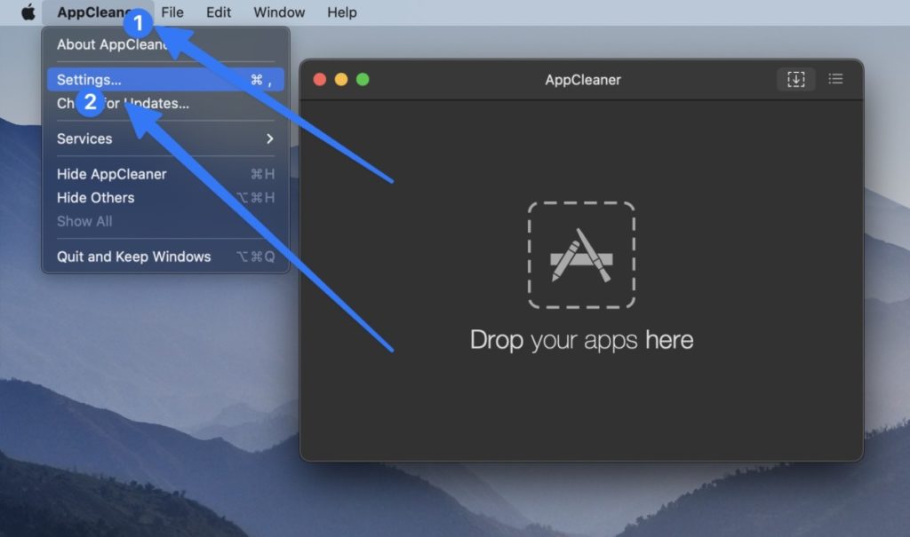 Uninstall an App from Your Mac autodetect deletion settings