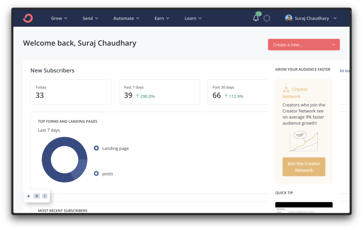 How to Remove 'Built With ConvertKit' for FREE 2024