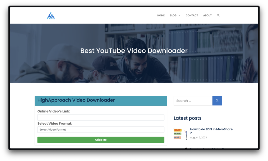 HighApproach YouTube Video Downloader Tool